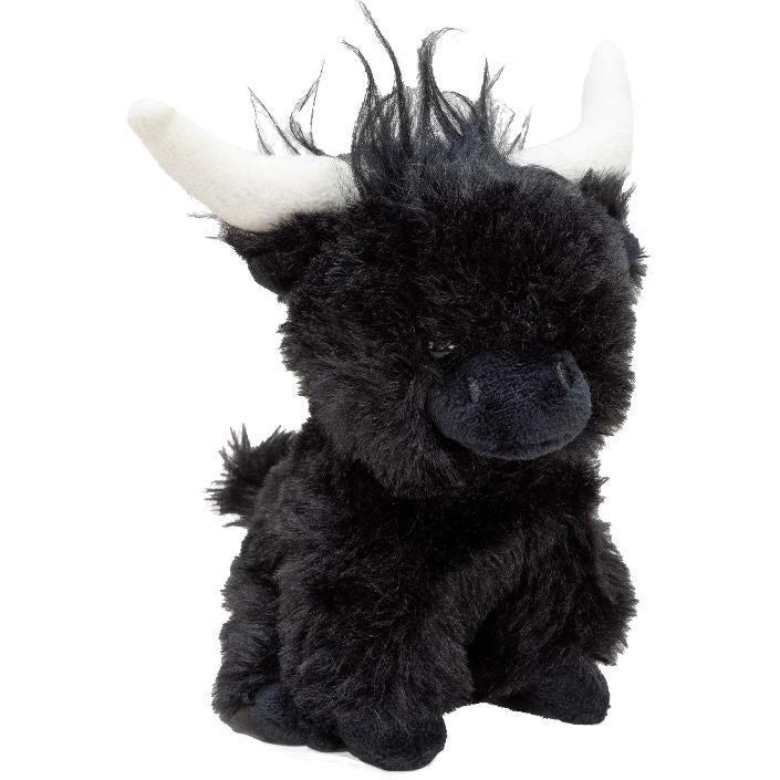 Jomanda Mini Black Longhorn Cow + Gift Box