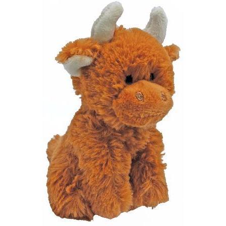 Jomanda Tiny Highland Cow Brown + Gift Box