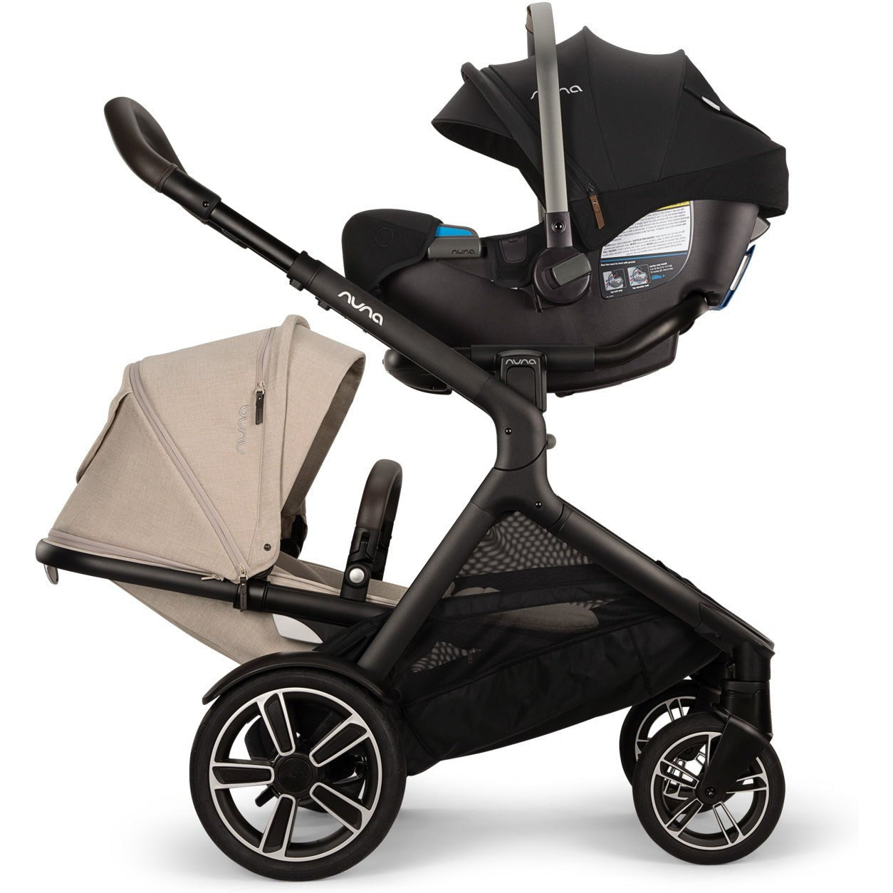 Nuna Demi Next Stroller + Rider Board