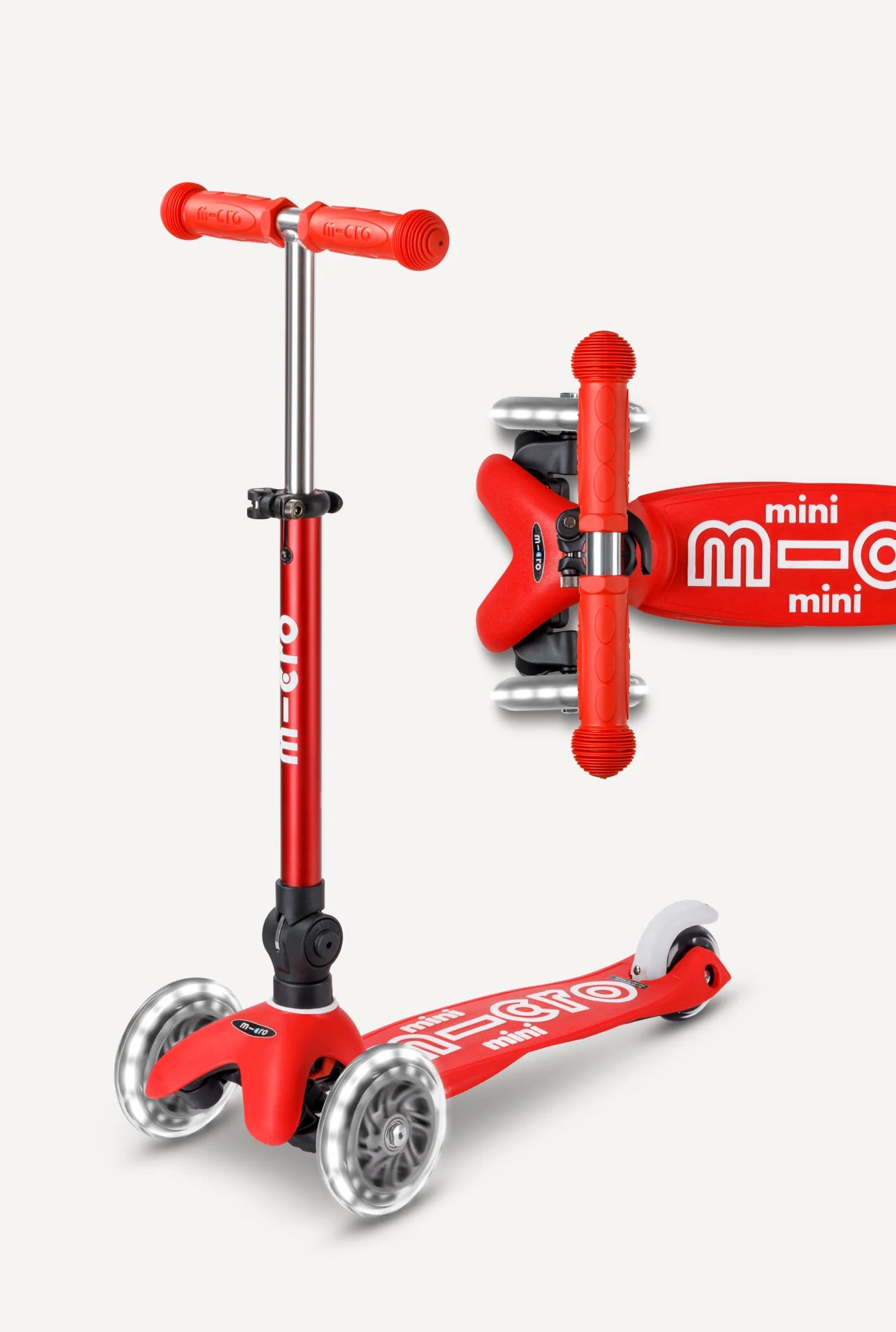 Mini Micro Deluxe Foldable LED- Red