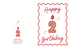 2 Candle Birthday Card