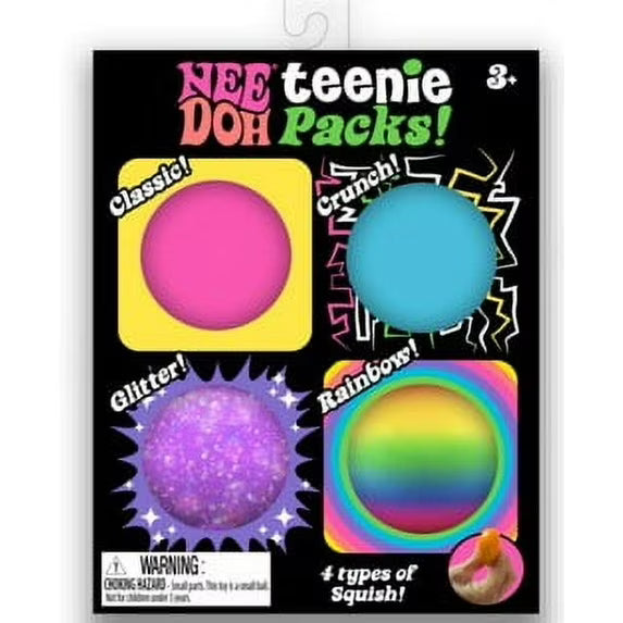 Teenie Quad Squad Nee Doh Multi Pack