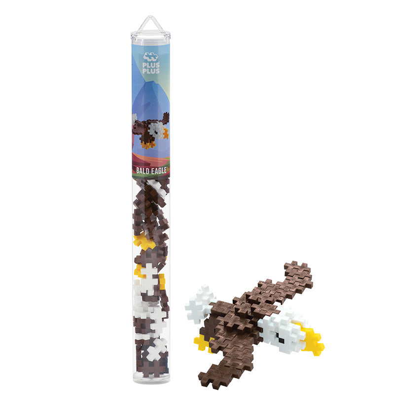 Plus-Plus Mini Maker Tube - Bald Eagle