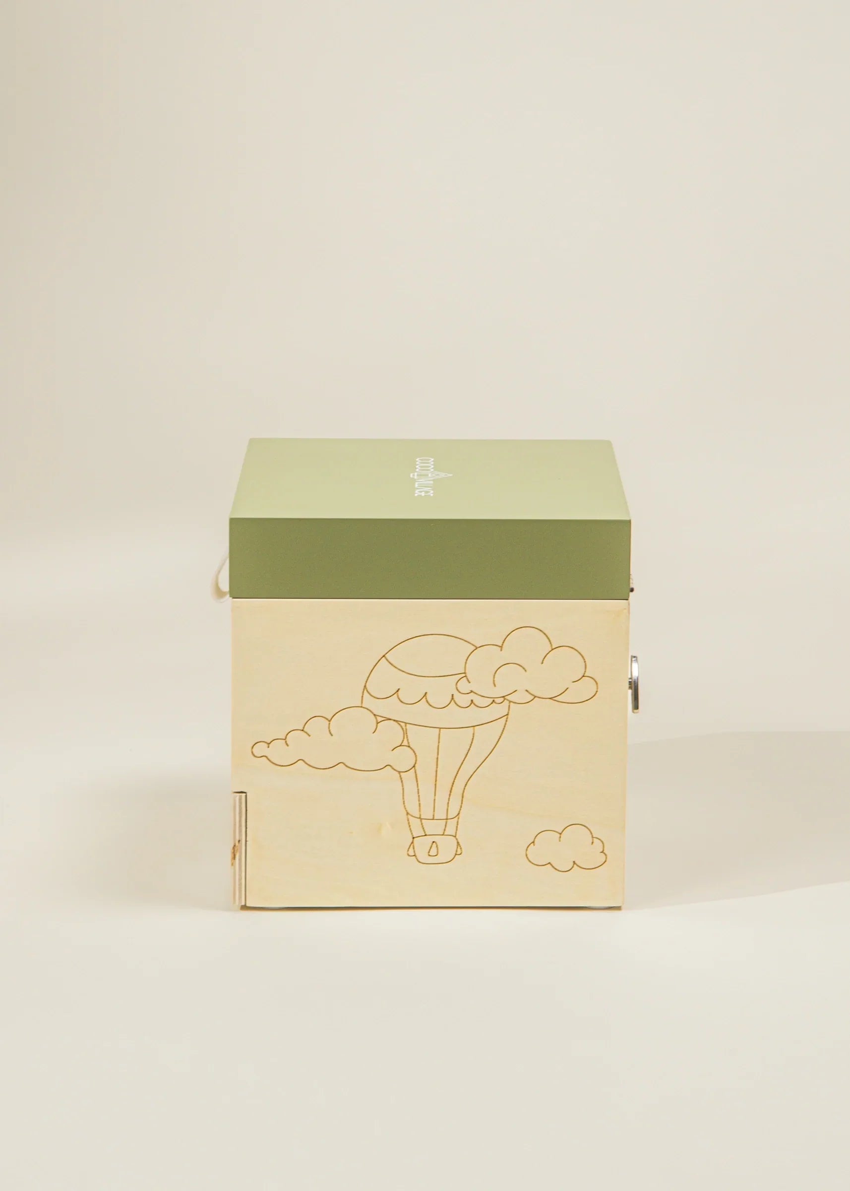 Coco Village Wooden Musical Souvenir Box - Travel