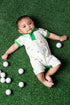 Baby Golf Shorty Polo Romper Little Caddies