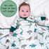 LollyBanks - Dinosaur Toddler 100% Cotton Baby Toddler Muslin Blanket
