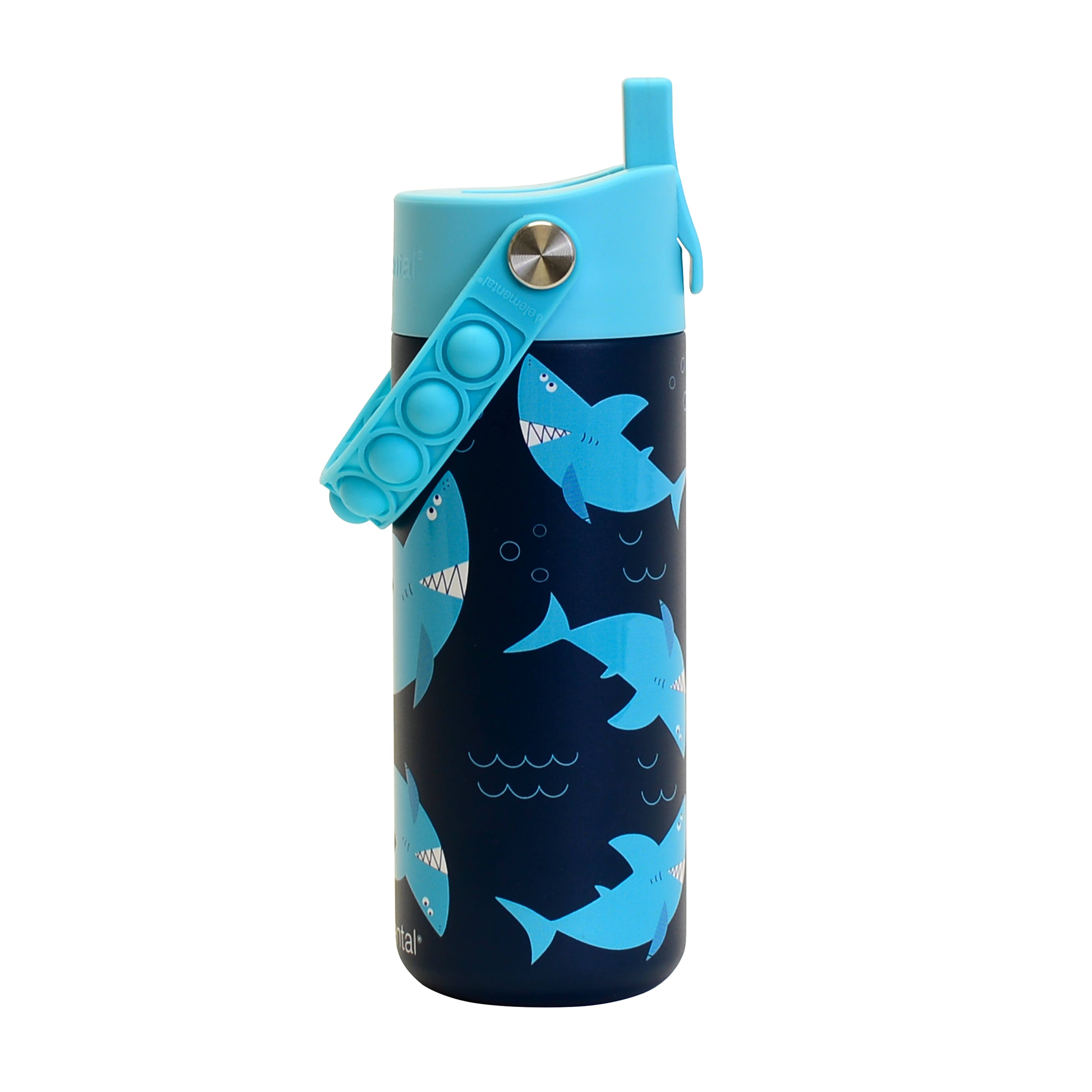 Elemental - Core Insulated Pop Fidget Handle Bottle 18oz - Sharks Ahoy