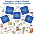 Skillmatics - Skillmatics Storybook Art Kit - All My Adventures Art Kit