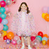 Sweet Wink - Pink Confetti Cape - Kids Dress Up Cape