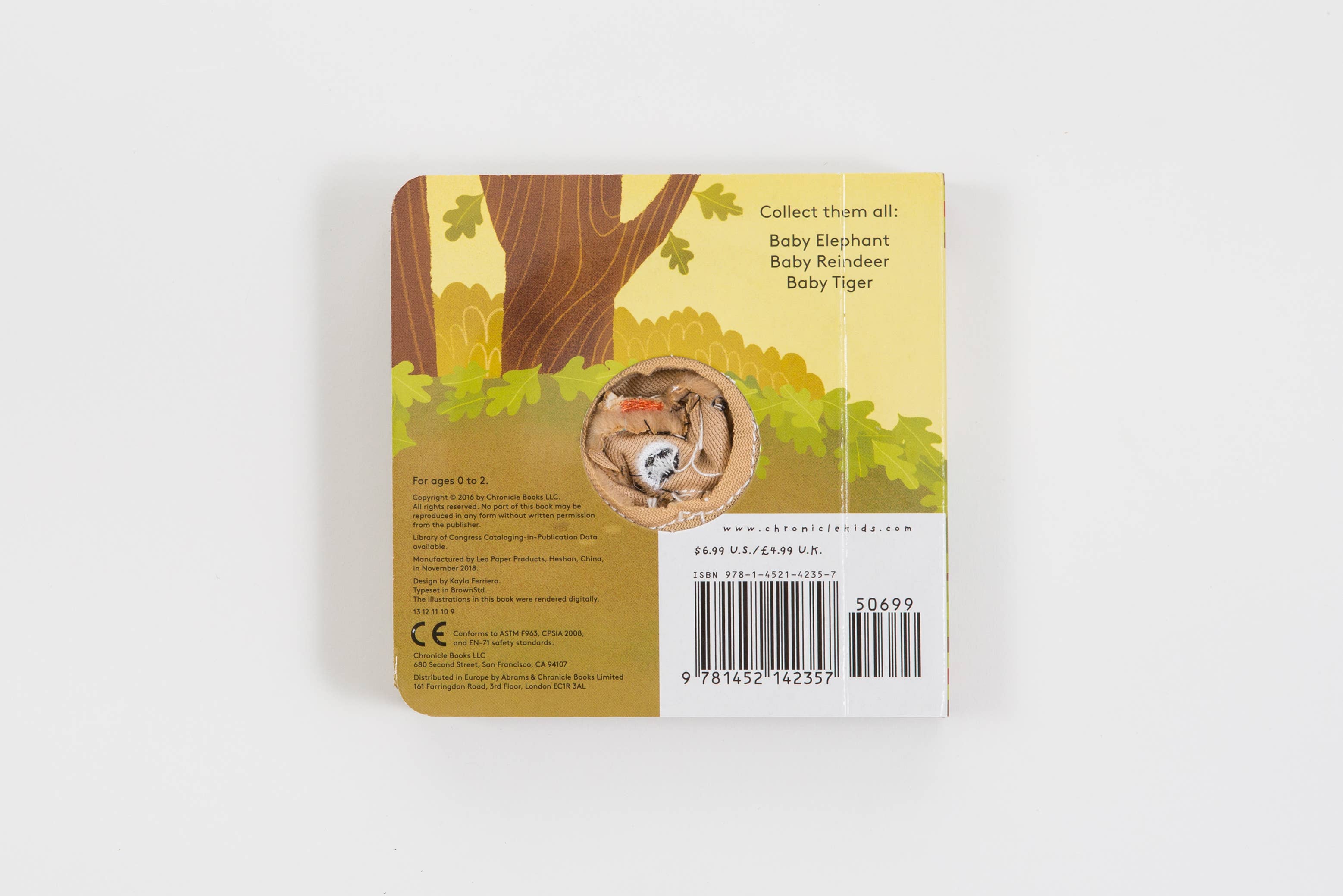 Chronicle Books - Baby Bear: Finger Puppet Book