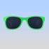 Roshambo Eyewear - Bright Green Sunglasses: Toddler (Ages 2-4) / Chrome Polarized Lens