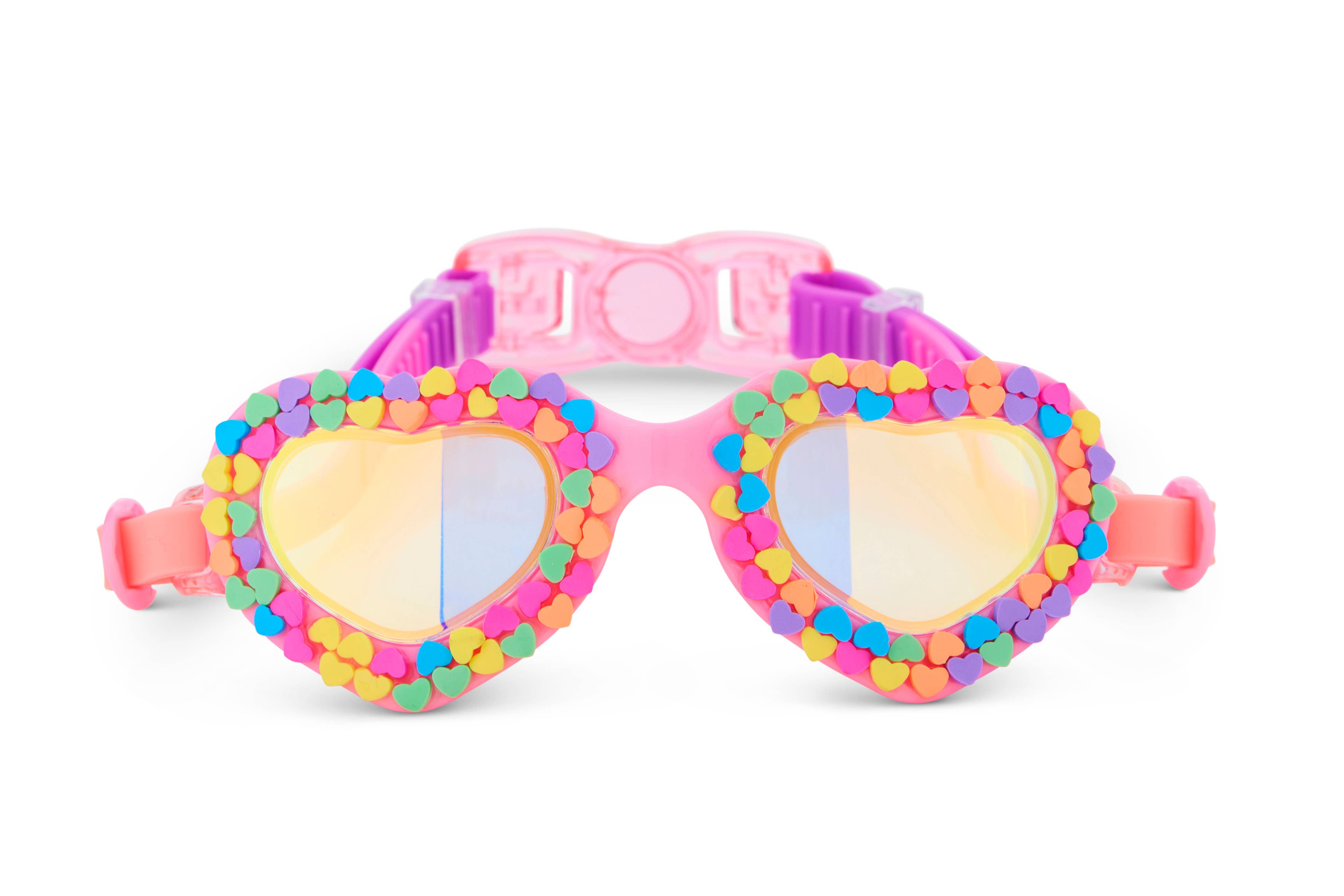 Bling2o -  Candy Heart Kids' Swim Goggles | Summer Pool Essentials