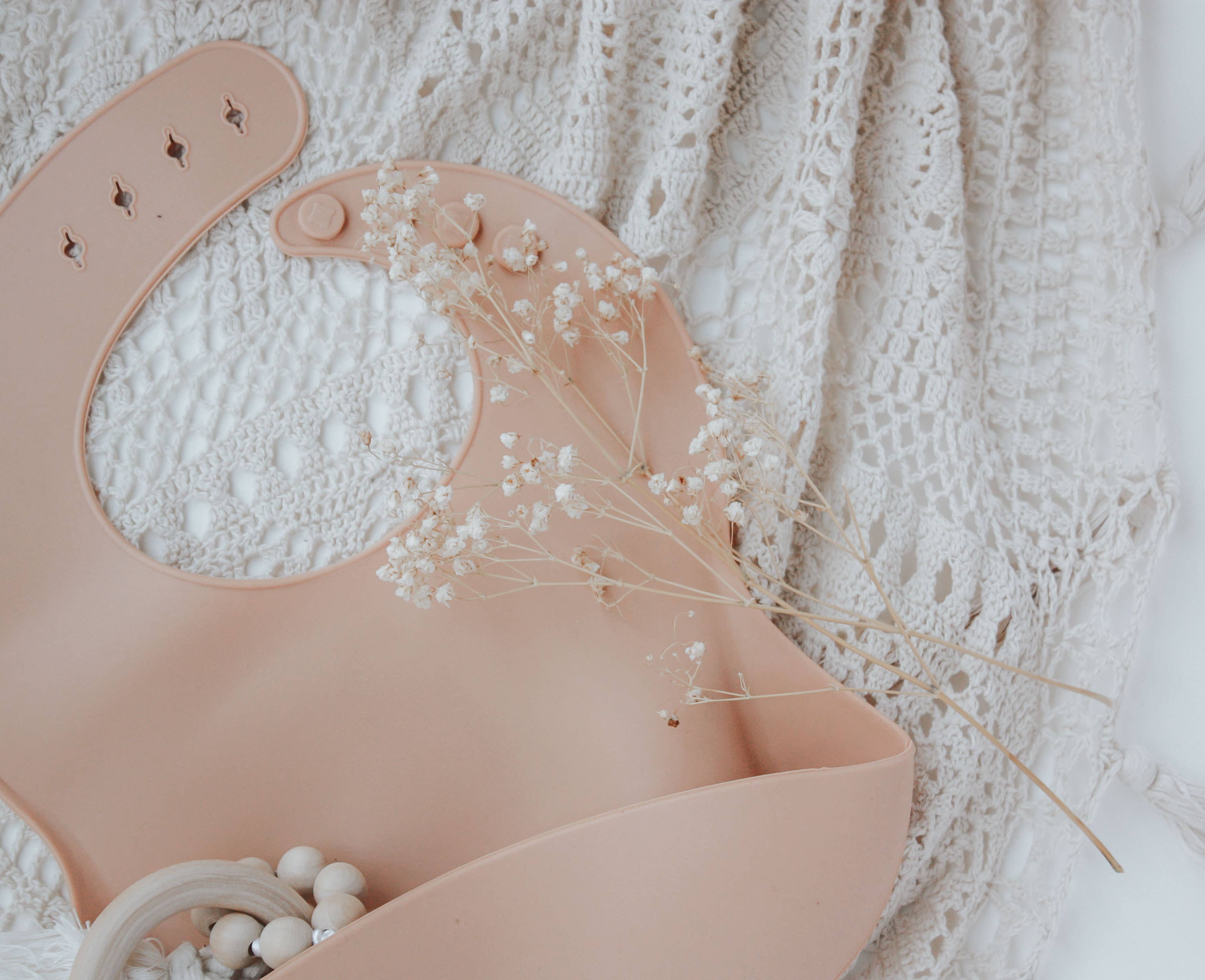 Oalalax Bebe - Silicone Bibs for Babies Toddlers | ecofriendly sustainababl: Latte