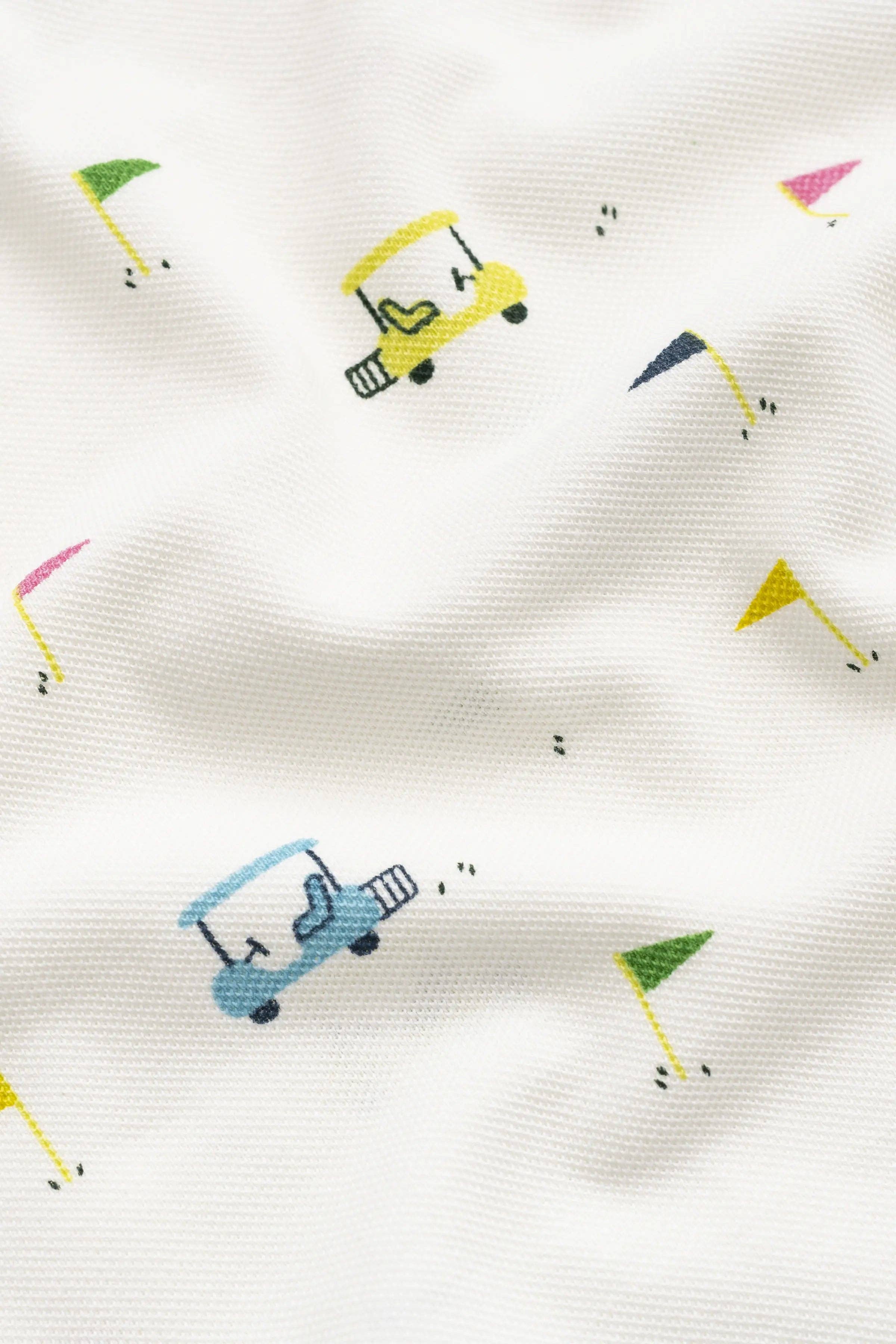 Organic Short Sleeve Golf Polo Little Caddies