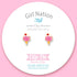 CLIP ON Cutie Earrings- Ice Cream Dream