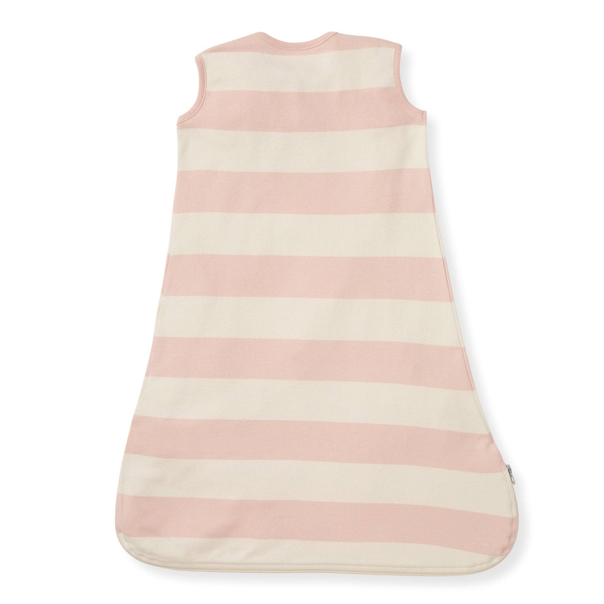 Burt's Bees Baby - Rugby Stripe Organic Lightweight Beekeeper™ Wearable Baby Blanket - Pink Sand: Pink Sand / Small