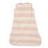 Burt's Bees Baby - Rugby Stripe Organic Lightweight Beekeeper™ Wearable Baby Blanket - Pink Sand: Pink Sand / Small