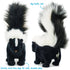 VIAHART Toy Co. - TigerHart Seymour the Skunk - 11 Inch Stuffed Animal Plush