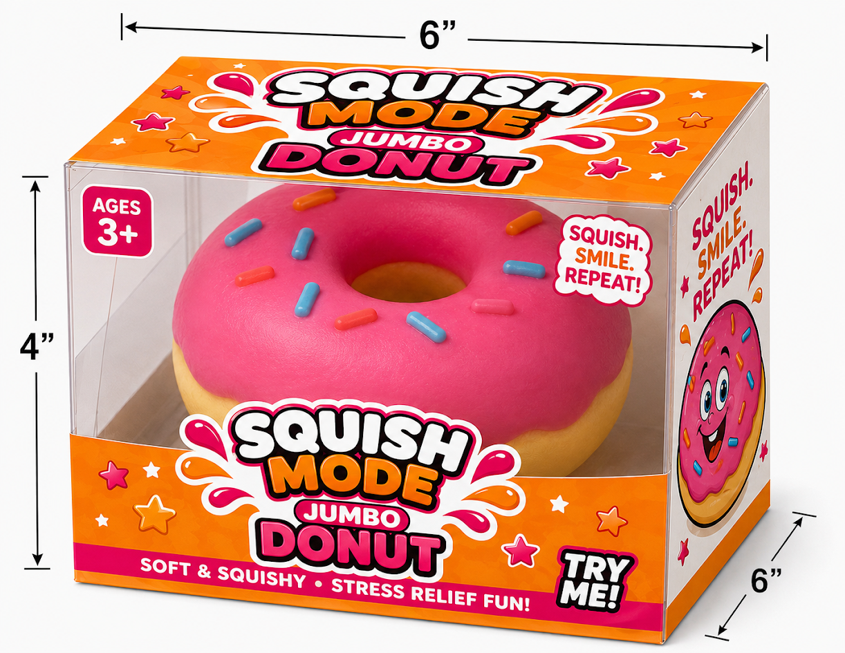 Jumbo Donut Sensory Toys