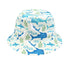 Shark Friends Ocean Blue Reversible Kids Bucket Hat: Blue/Multi