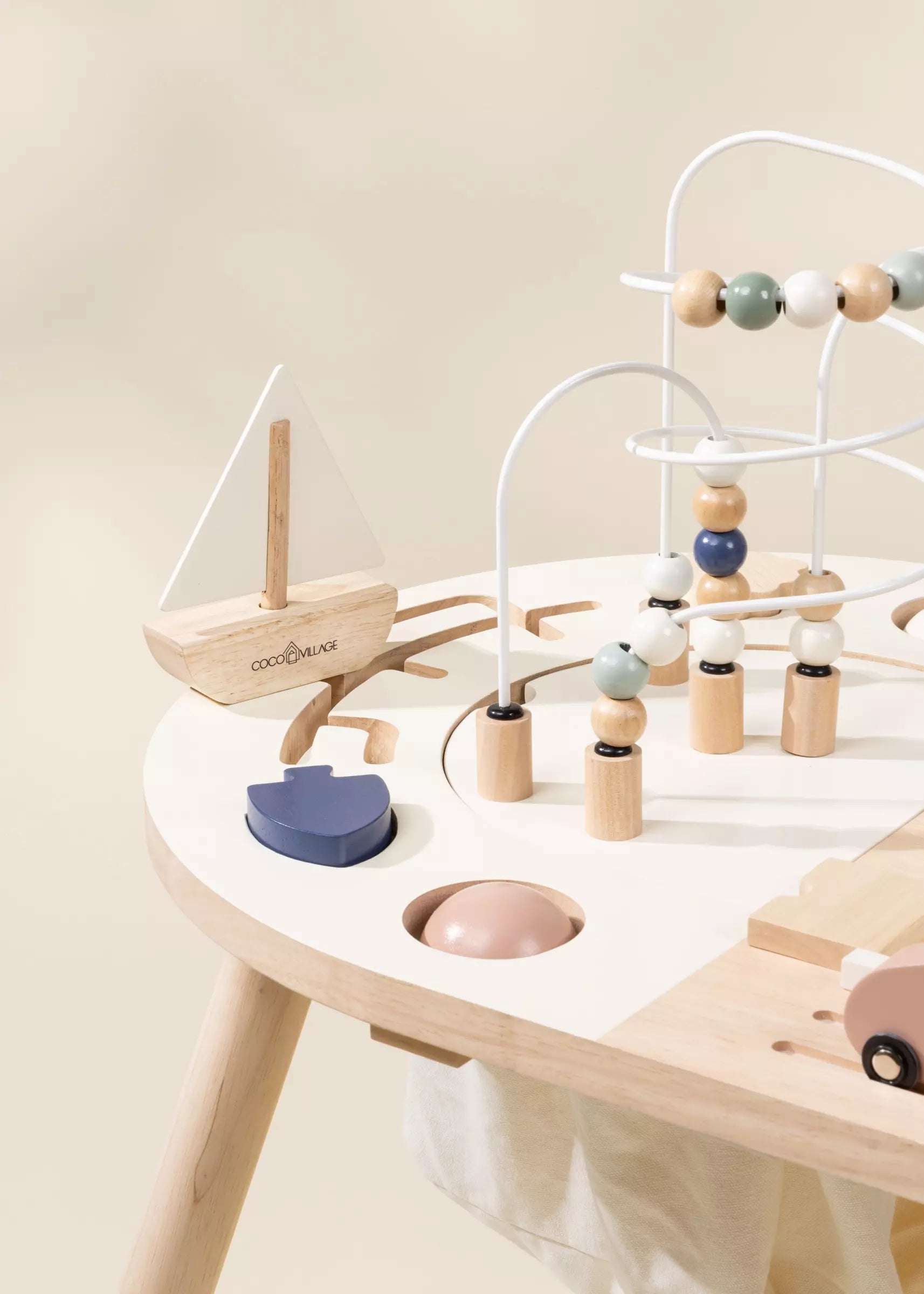 Coco Village Wooden Activity Table