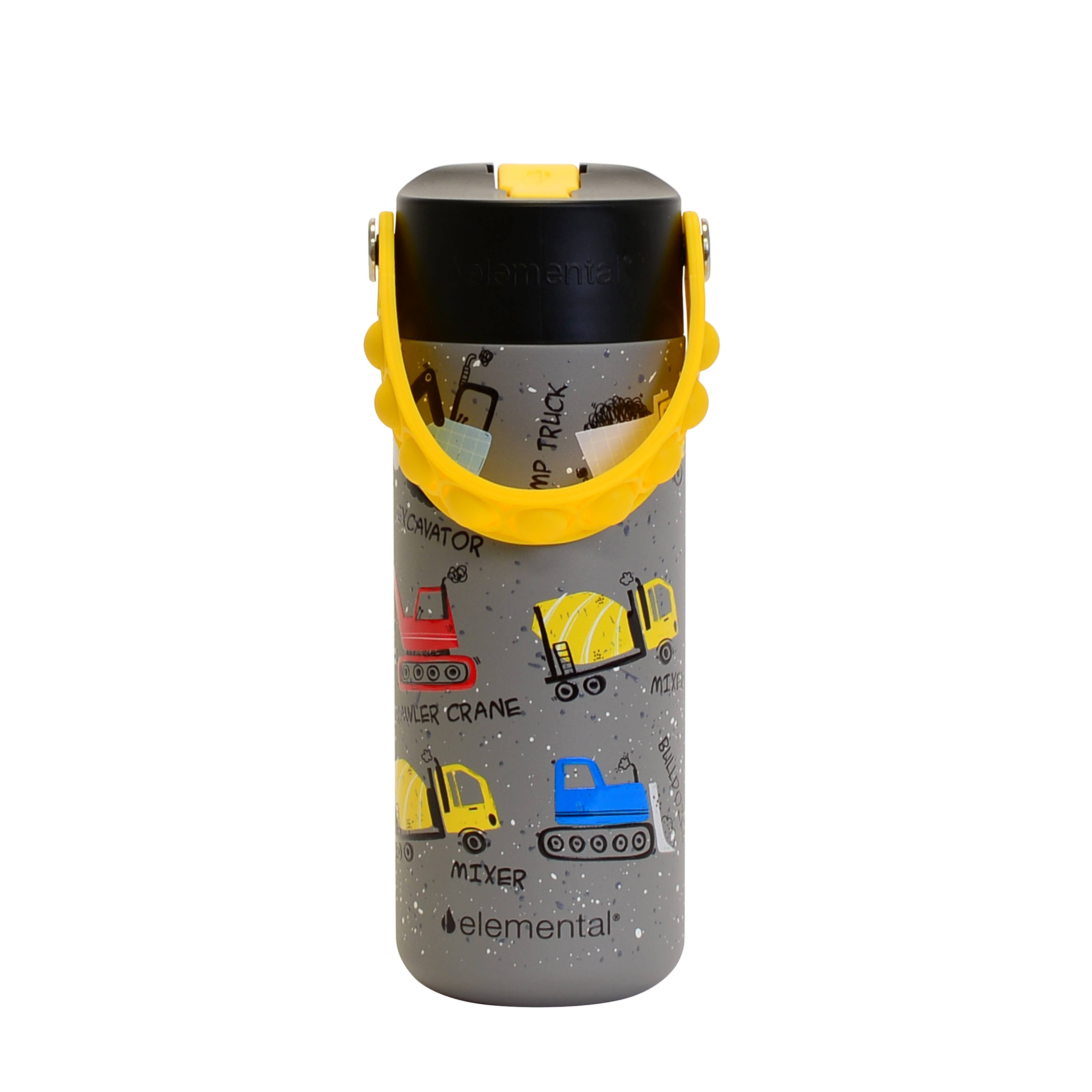 Elemental - Core Insulated Pop Fidget Handle Bottle 18oz - Construction