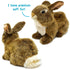 VIAHART Toy Co. - Brigid The Brown Rabbit | 10 Inch Stuffed Animal Plush | By TigerHart Toys