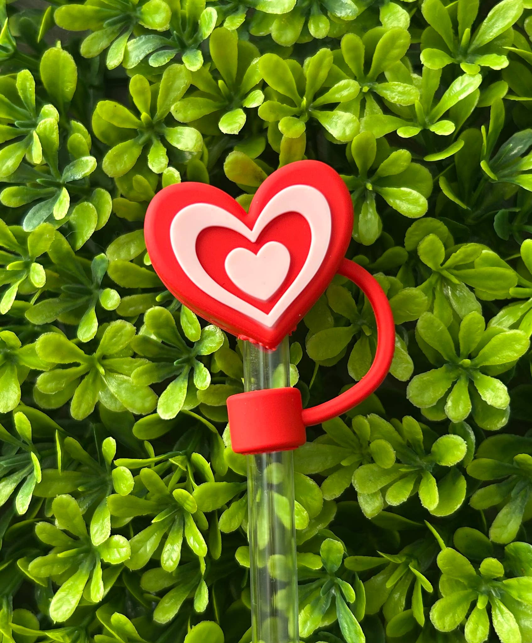 JILLIAN INK LLC - Valentine Love Heart Straw Topper