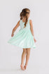 Mila & Rose - Pastel Green Tank Pocket Twirl Dress
