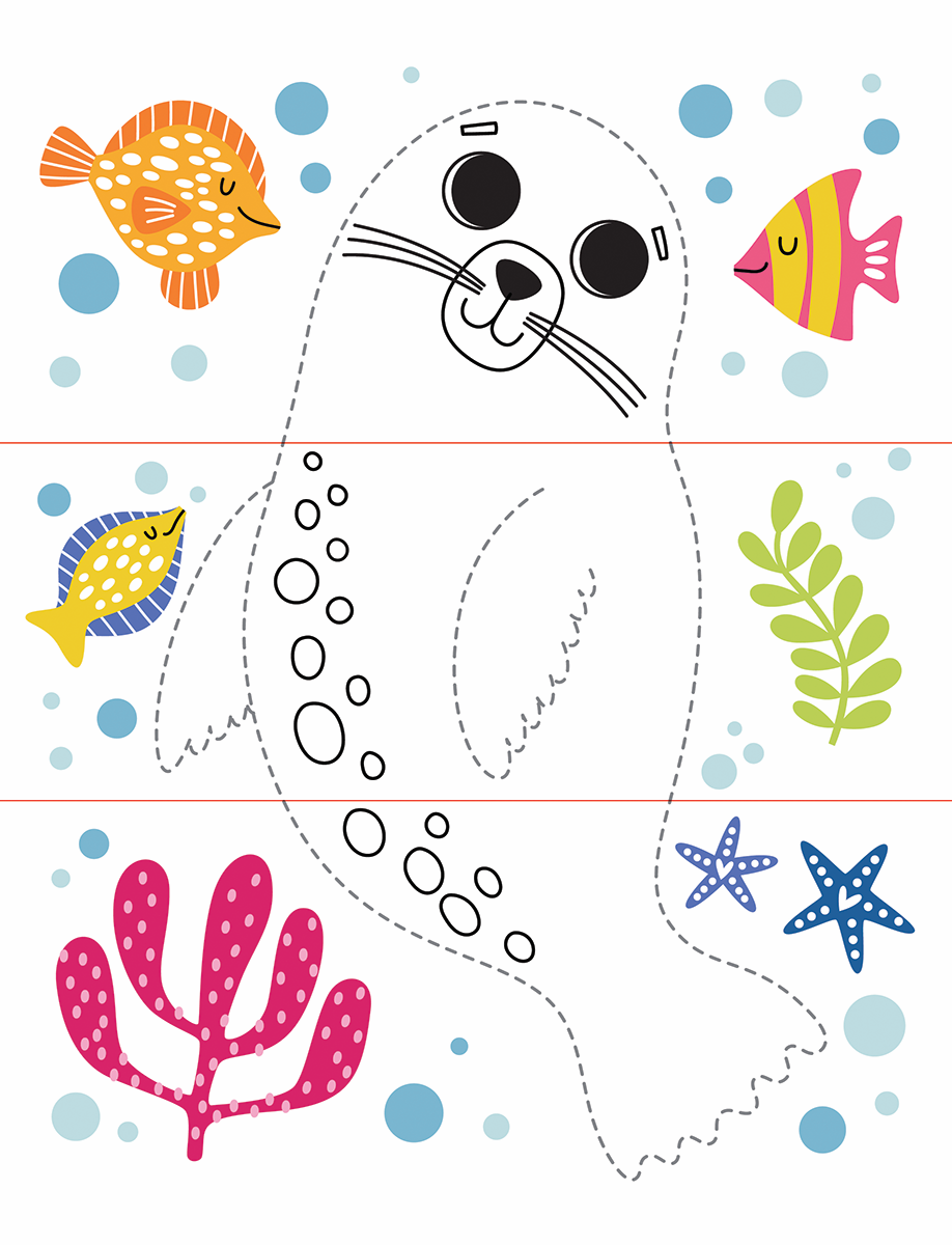 EDC Publishing - Mix & Match Tracing: Animals