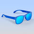 Roshambo Eyewear - Royal Blue Sunglasses: Toddler (Ages 2-4) / Chrome Polarized Lens