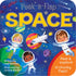 Cottage Door Press - Peek-a-Flap Space Interactive Novelty Board Book