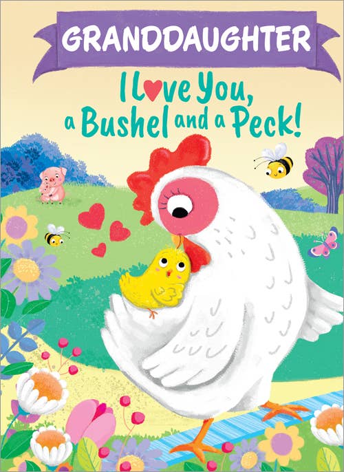 Sourcebooks - Granddaughter I Love You, a Bushel and a Peck!