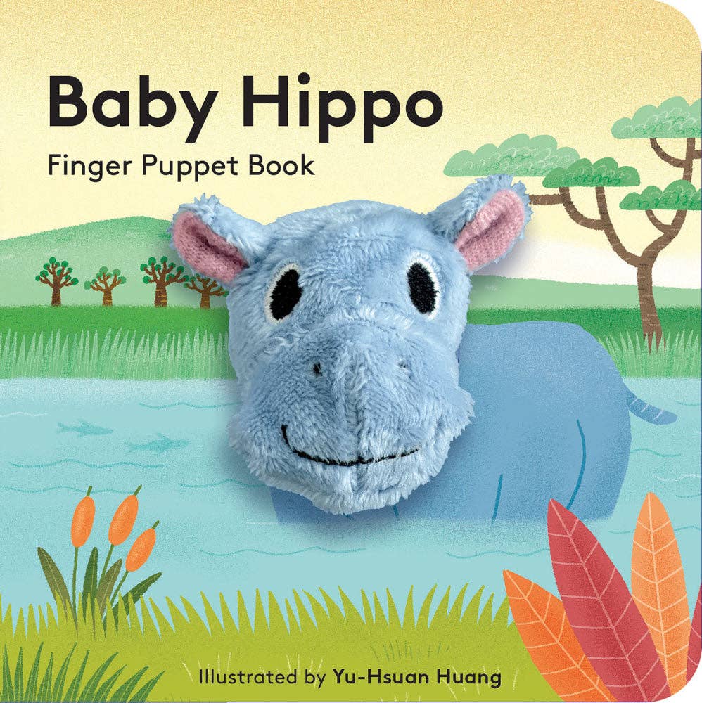 Chronicle Books - Baby Hippo: Finger Puppet Book