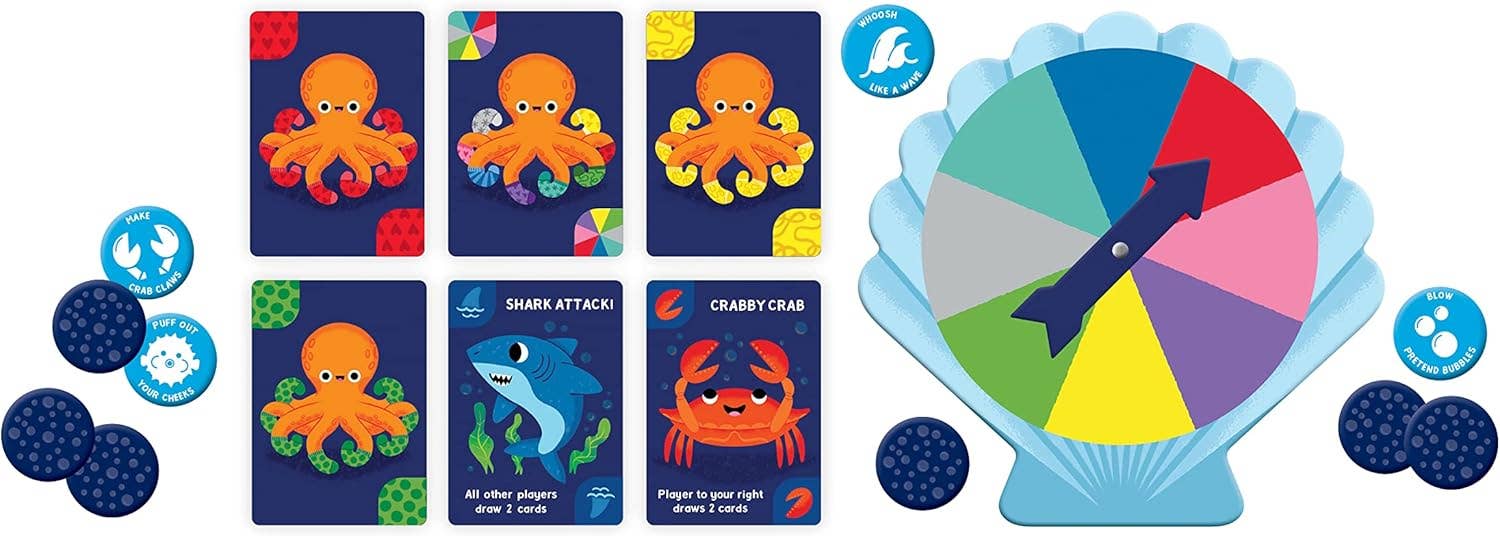 Chronicle Books - Socktopus Octopus Shaped Box Game