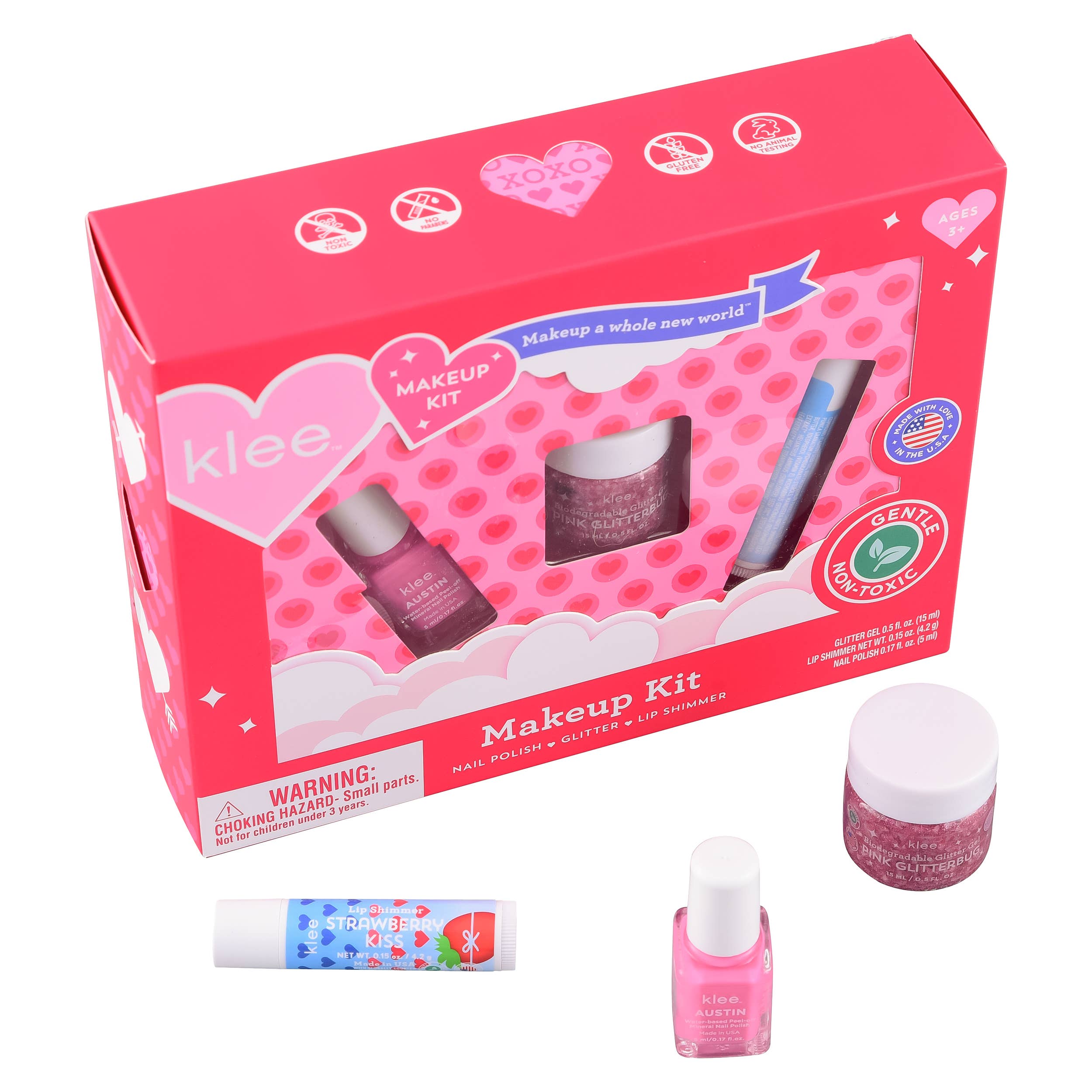 Valentine's Day Makeup Set: Sweetheart Smooches