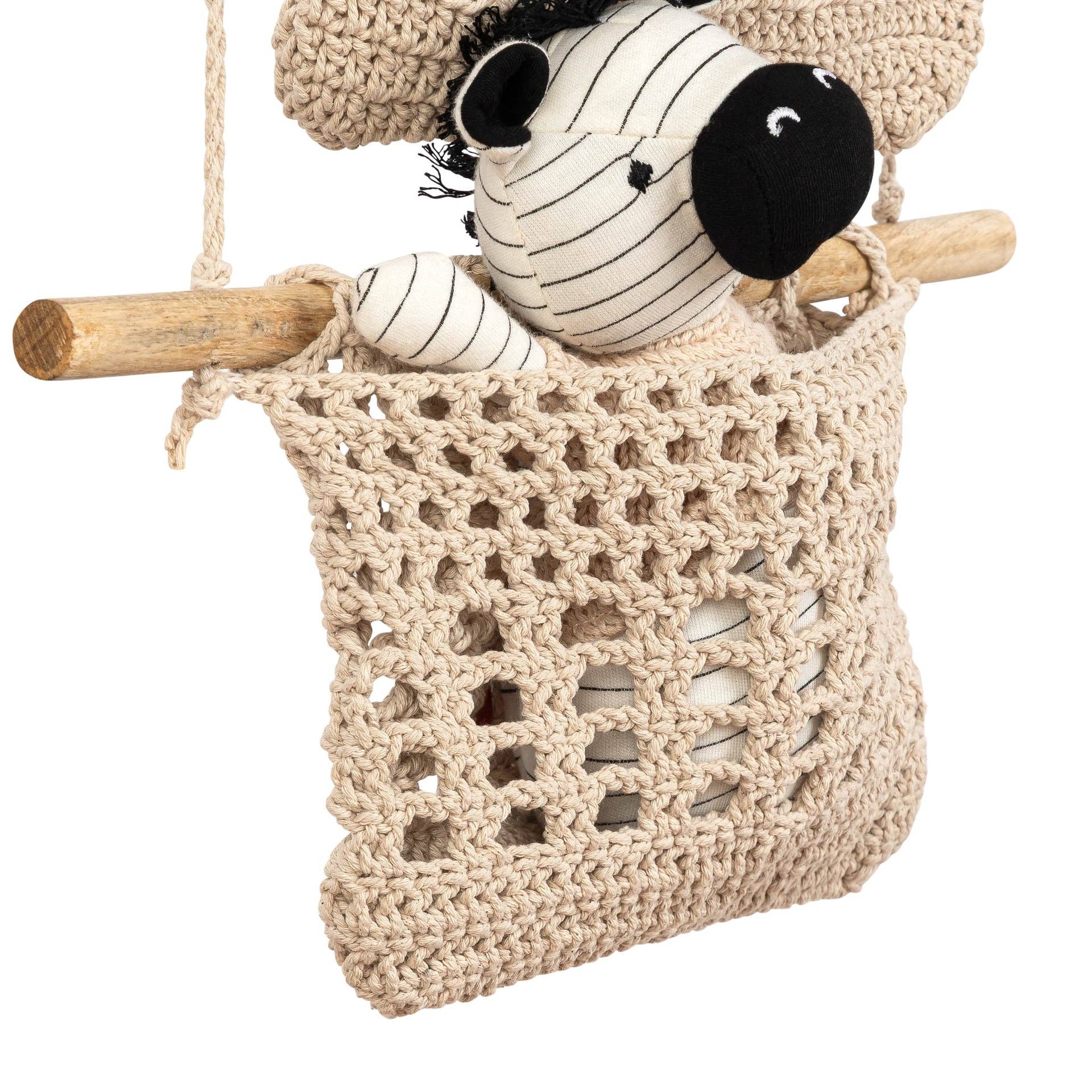 Crane Baby - Charlie Farmhouse 3 Tier Toy Hanging Wall Storage