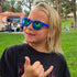 Roshambo Eyewear - Royal Blue Sunglasses: Toddler (Ages 2-4) / Chrome Polarized Lens