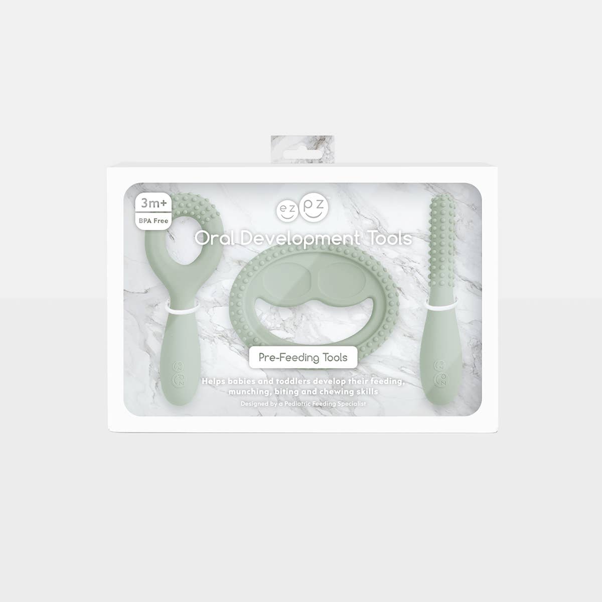 ezpz - Oral Development Tools (Baby / Toddler 3+ months): Blush