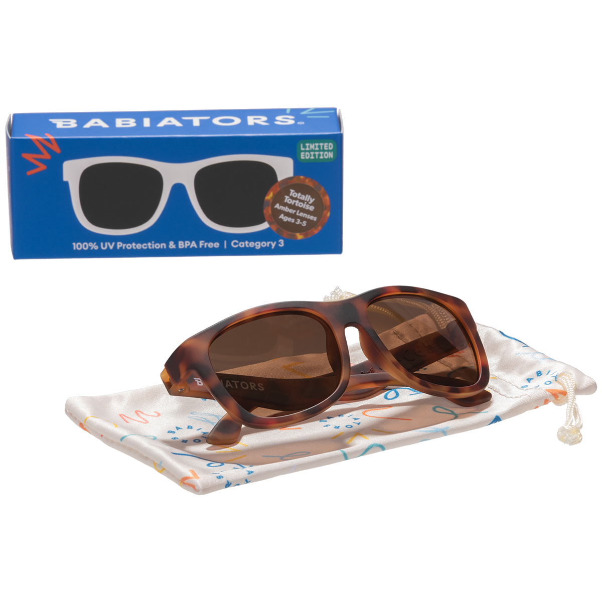 Baby and Kids Tortoise Shell Navigators Sunglasses