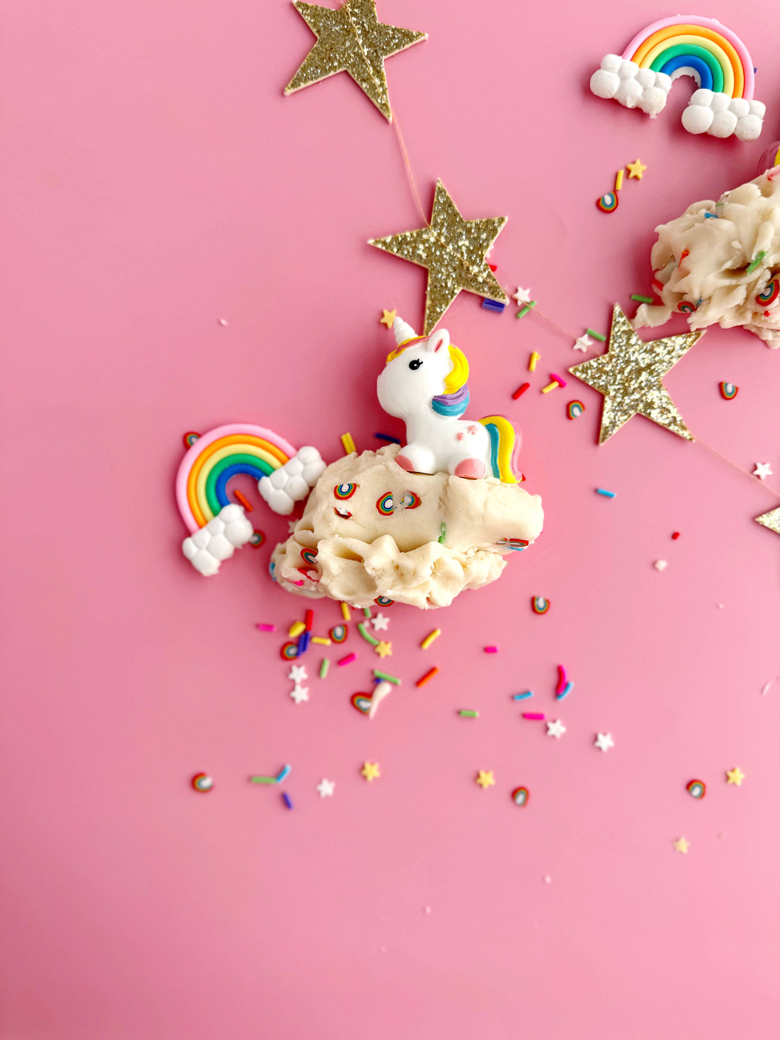 Earth Grown KidDoughs- Unicorn (Vanilla Buttercream) Mini Dough-To-Go