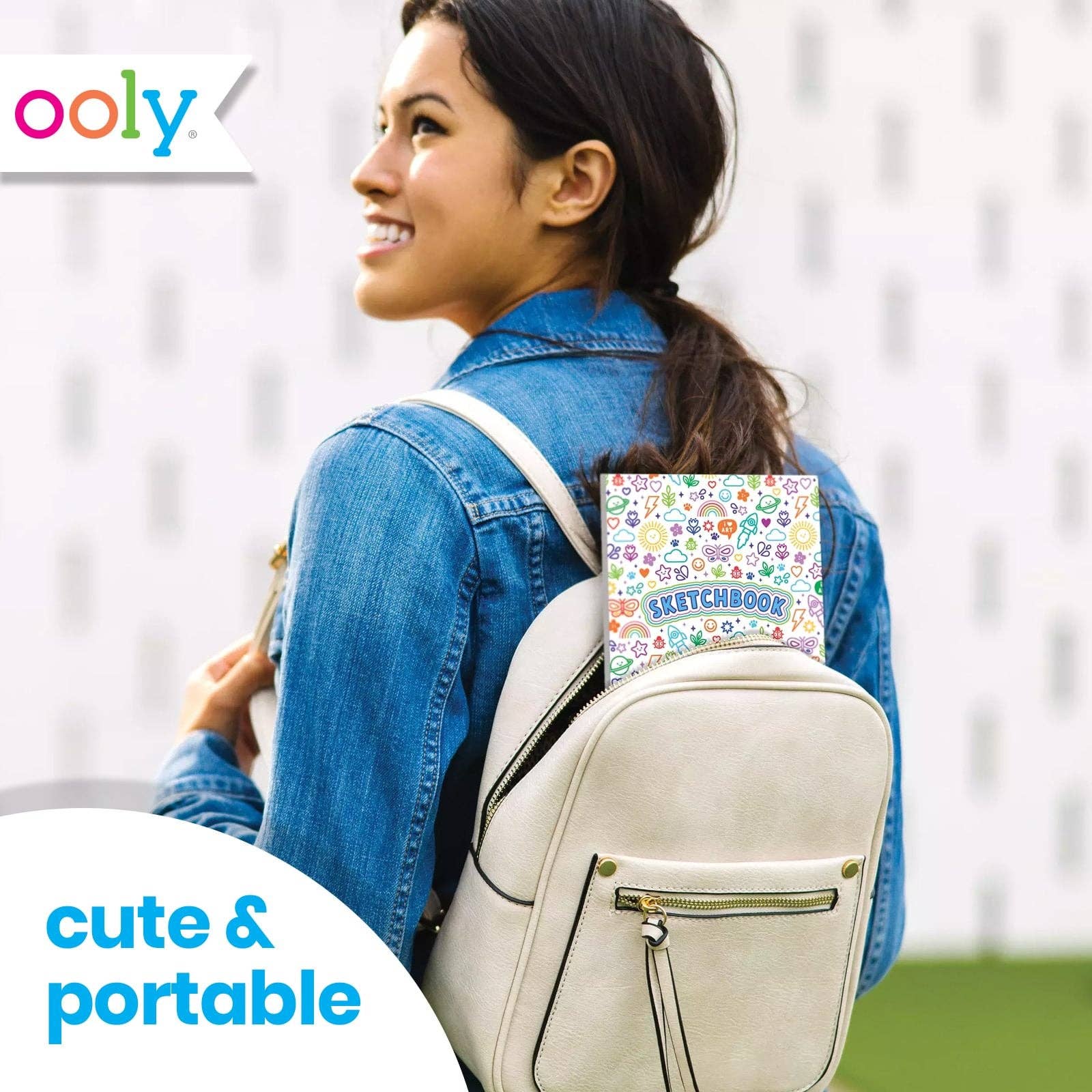 OOLY - Colorful Doodles Sketchbook - 60 Sheets