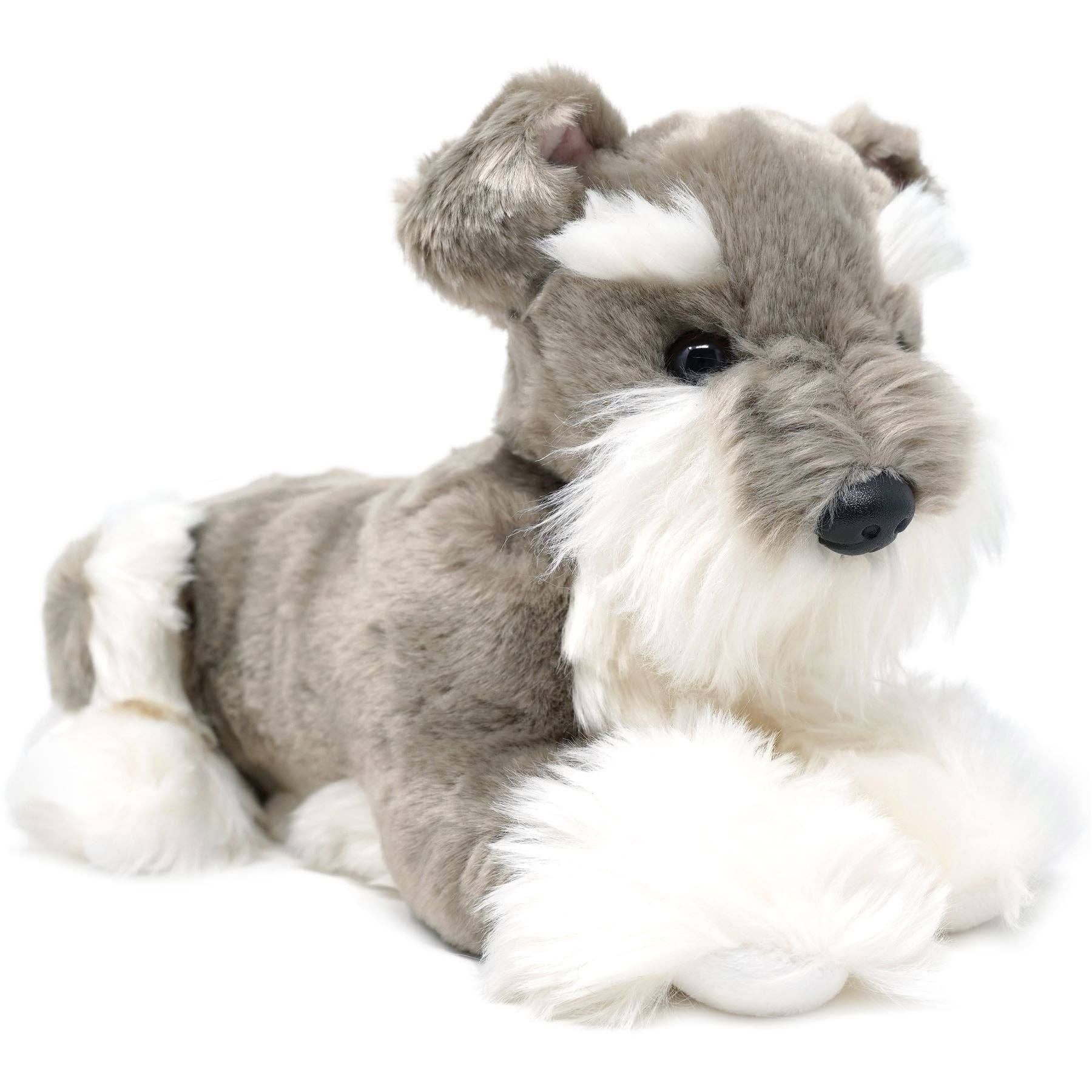 VIAHART Toy Co. - Siegfried The Schnauzer | 13 Inch Stuffed Animal Plush | By TigerHart Toys