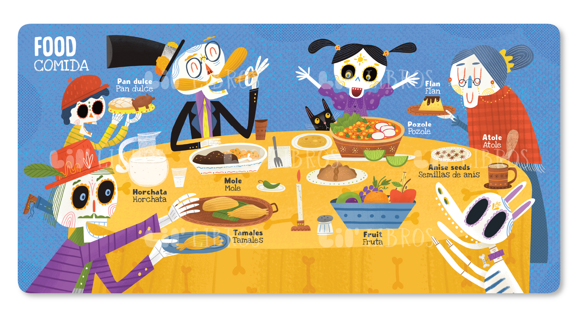 My First 100 Día de Muertos Words in English and Spanish