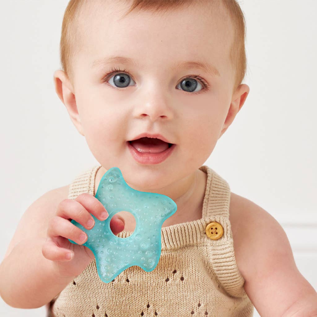 Cutie Coolers™ Water Filled Teethers (3-pack): Seaside