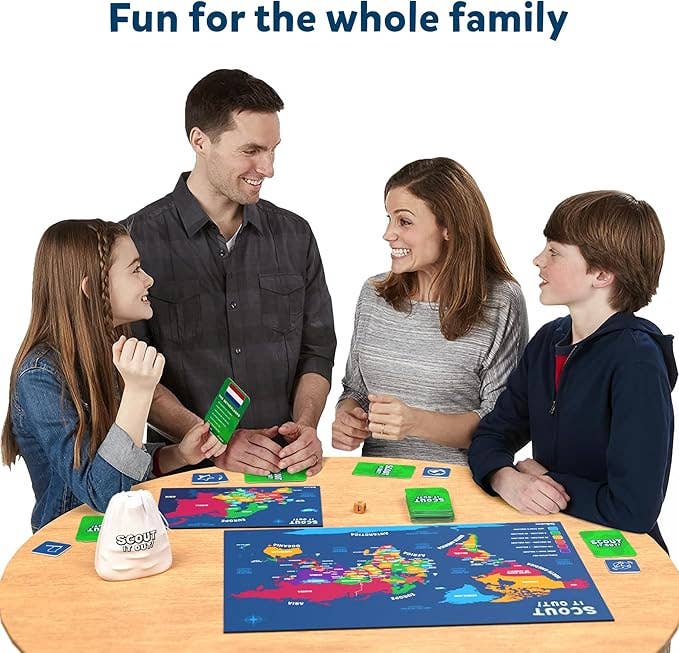Skillmatics - Skillmatics - Scout It Out Countries of The World Board Game