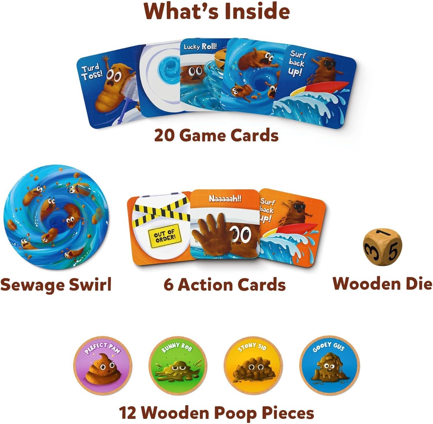 Skillmatics - Skillmatics - Card Games - Poop Wars