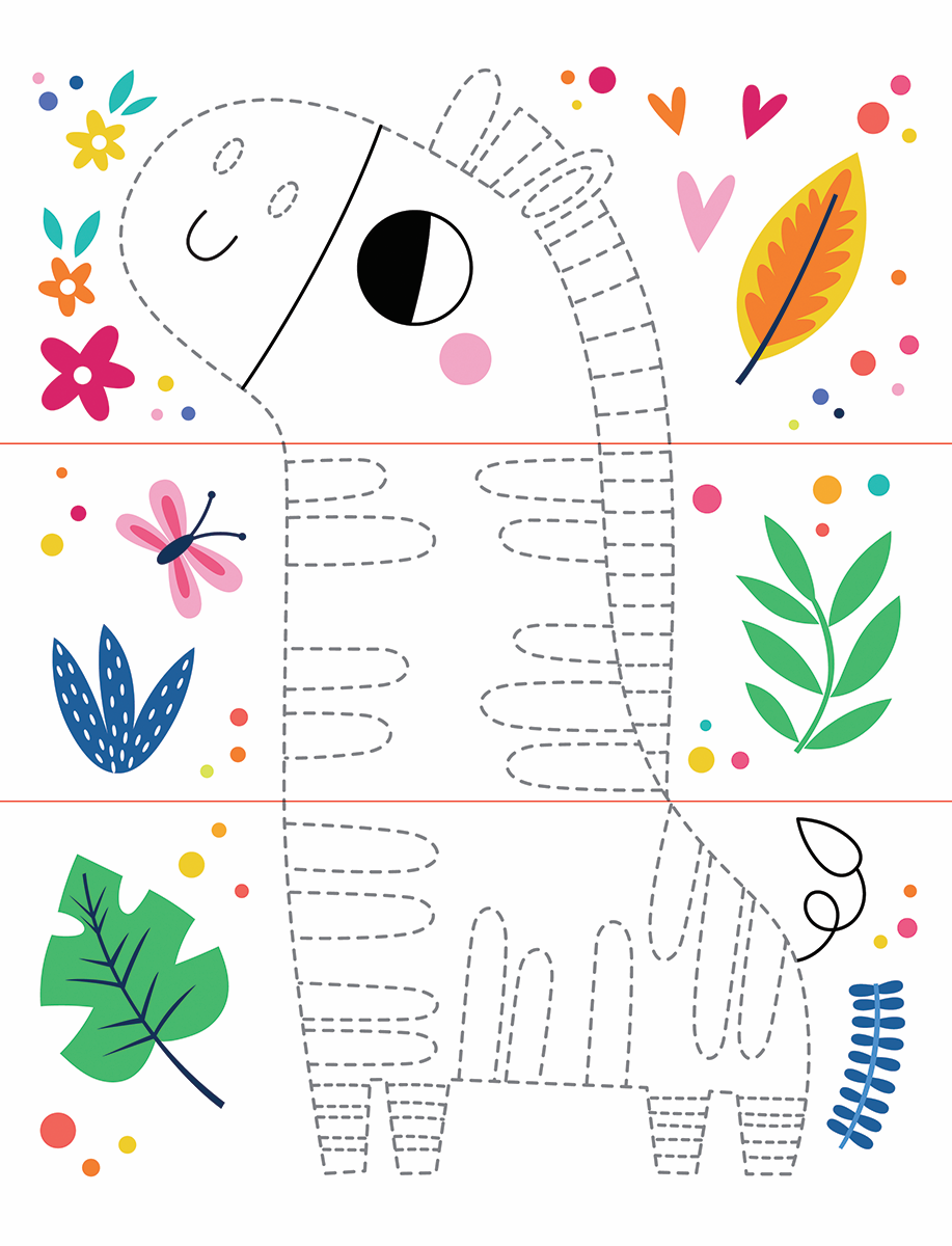 EDC Publishing - Mix & Match Tracing: Animals