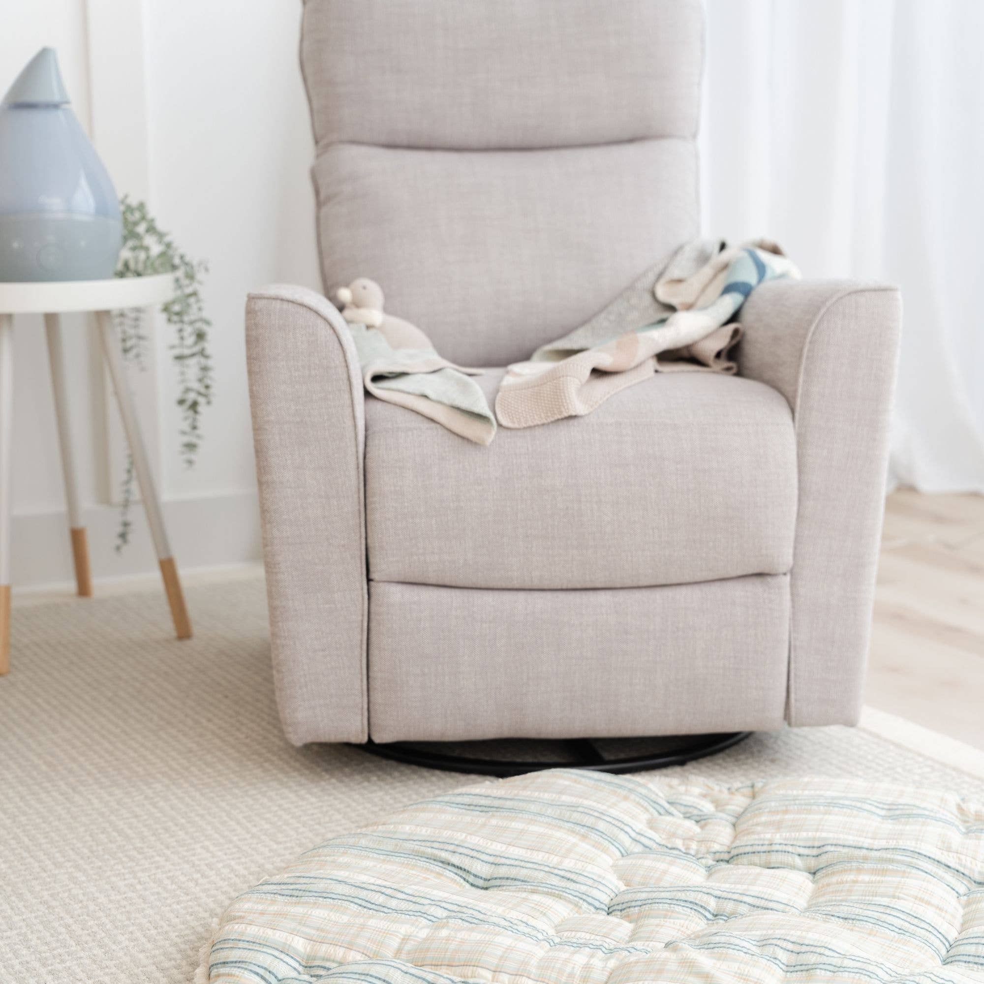 Crane Baby - Charlie Farmhouse Quilted Play Mat