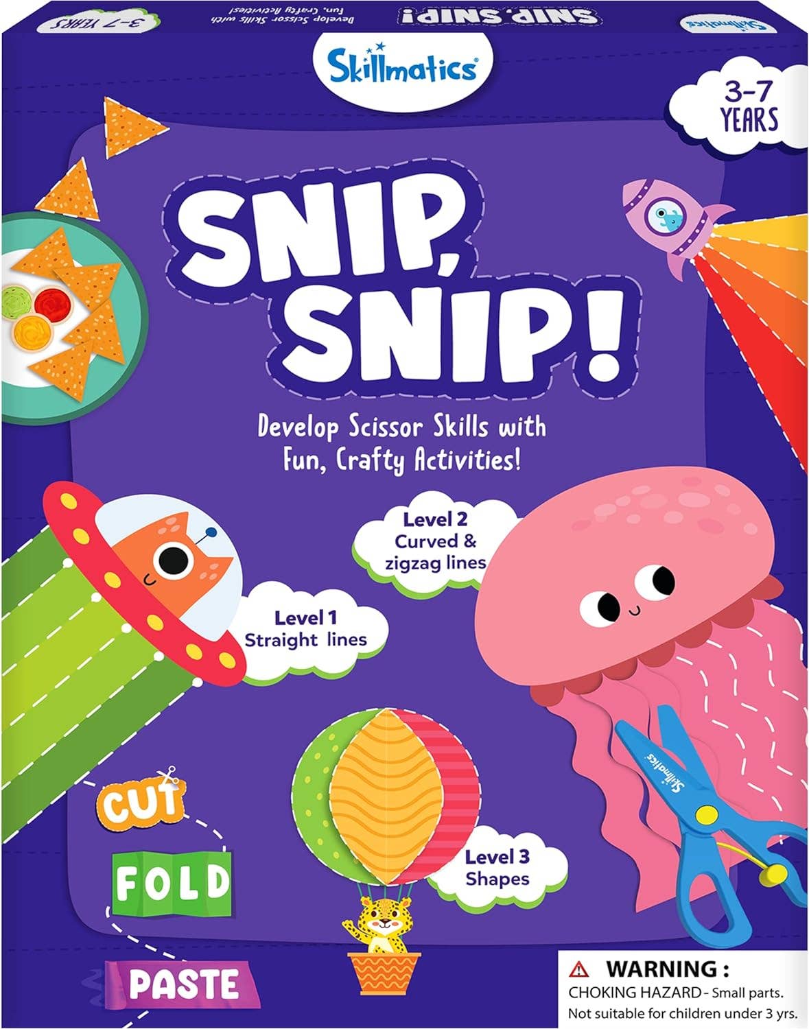 Skillmatics - Skillmatics - Snip Snip - Multi Theme Craft Kids